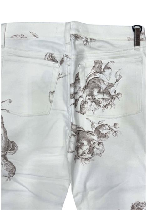 Pantalone Vintage Donna Gianfranco Ferré con Stampa Decorativa GF FERRE' | FF.IF6047.2974100190